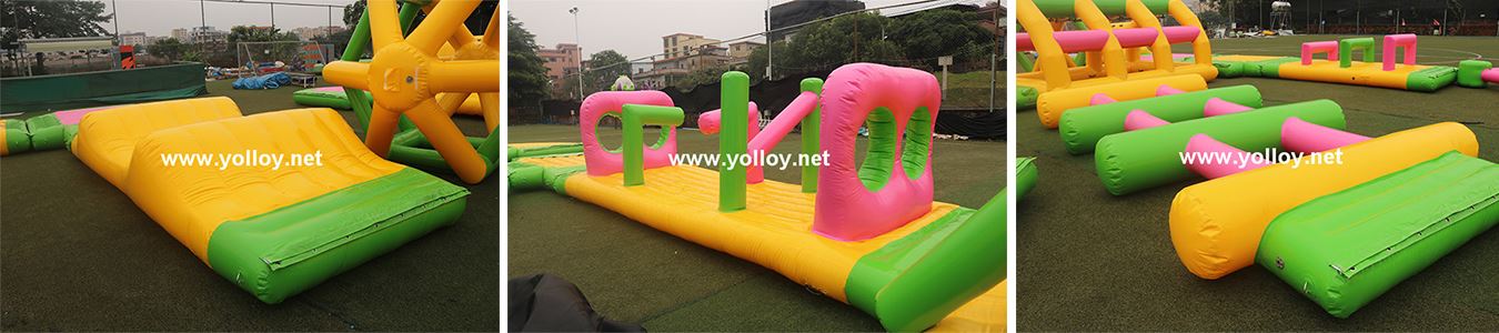 real pictures of inflatable water playground (2)