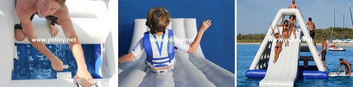 Inflatable Jungle Joe With Climbing Water Slide (3)