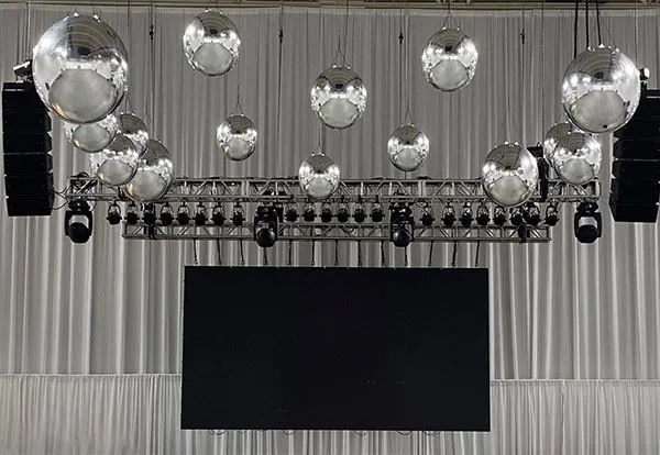 Inflatable Mirror Ball Decoration