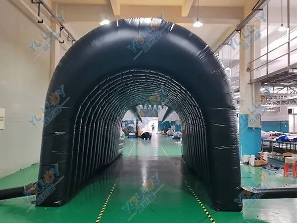 Inflatable Tiger Football Tunnel