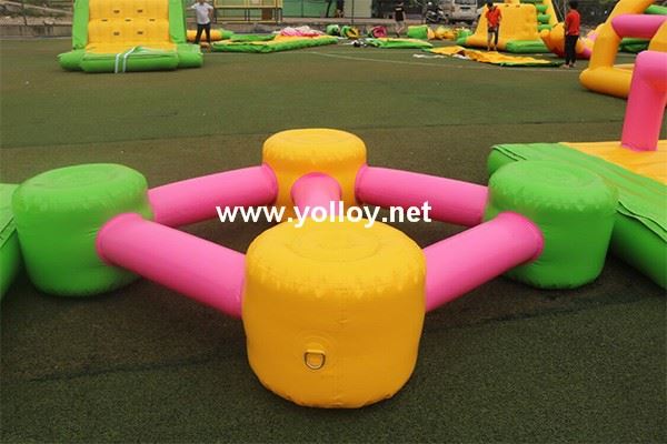 Inflatable Floating Aqua Sorts Water Park