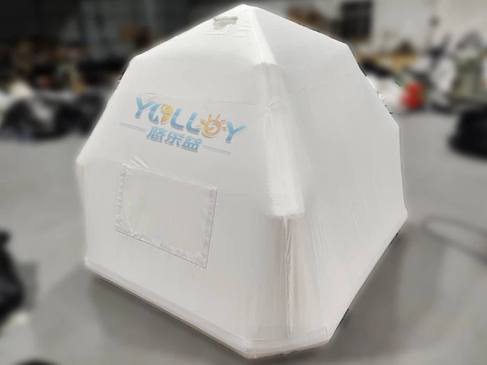 Inflatable Floating Tent And Raft For Camping